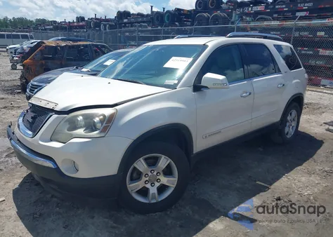 2008 GMC Acadia Slt-1 from USA, damaged, VIN 1GKER23708J147493